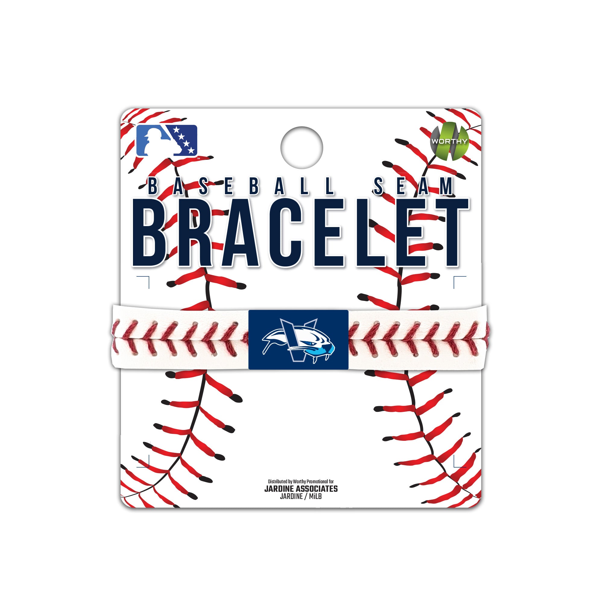 Victoria HarbourCats Leather Baseball Seam Bracelet