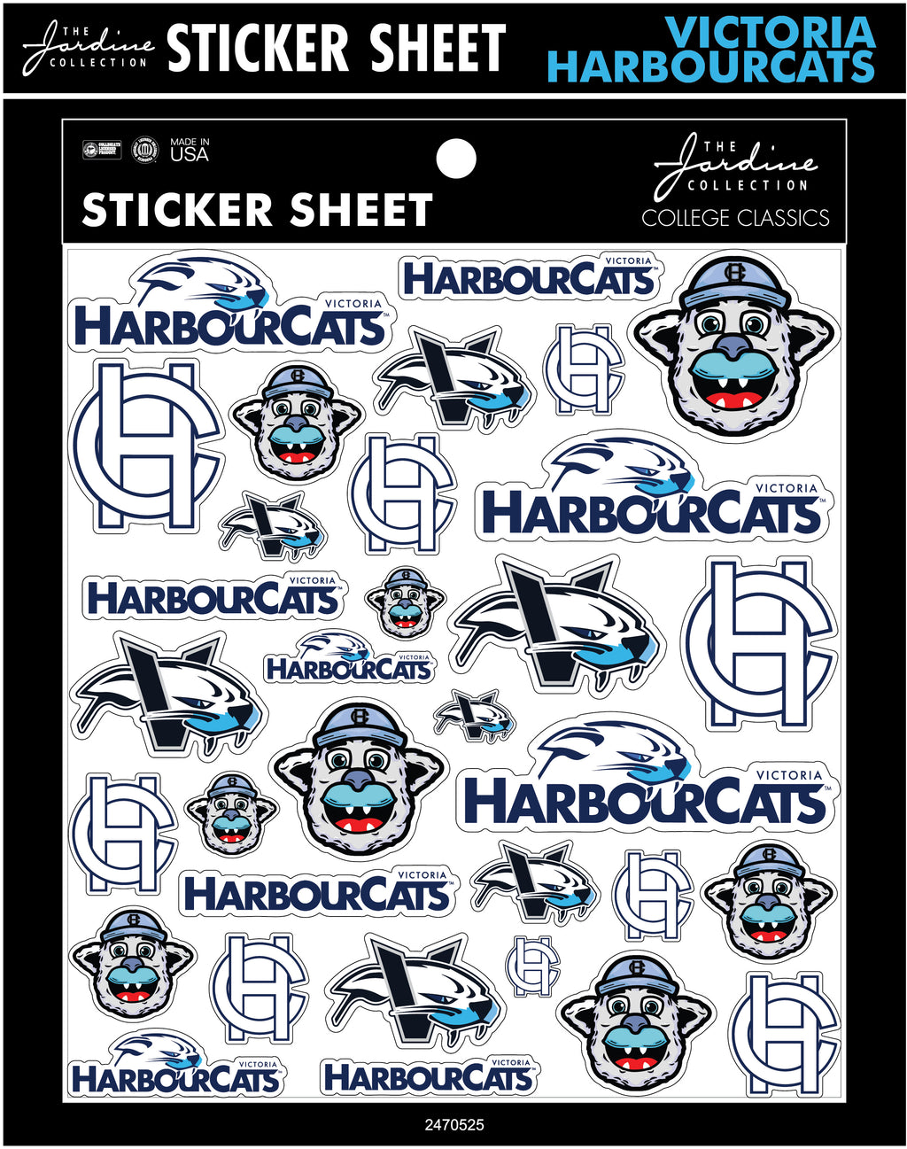 Victoria HarbourCats Sticker Sheets