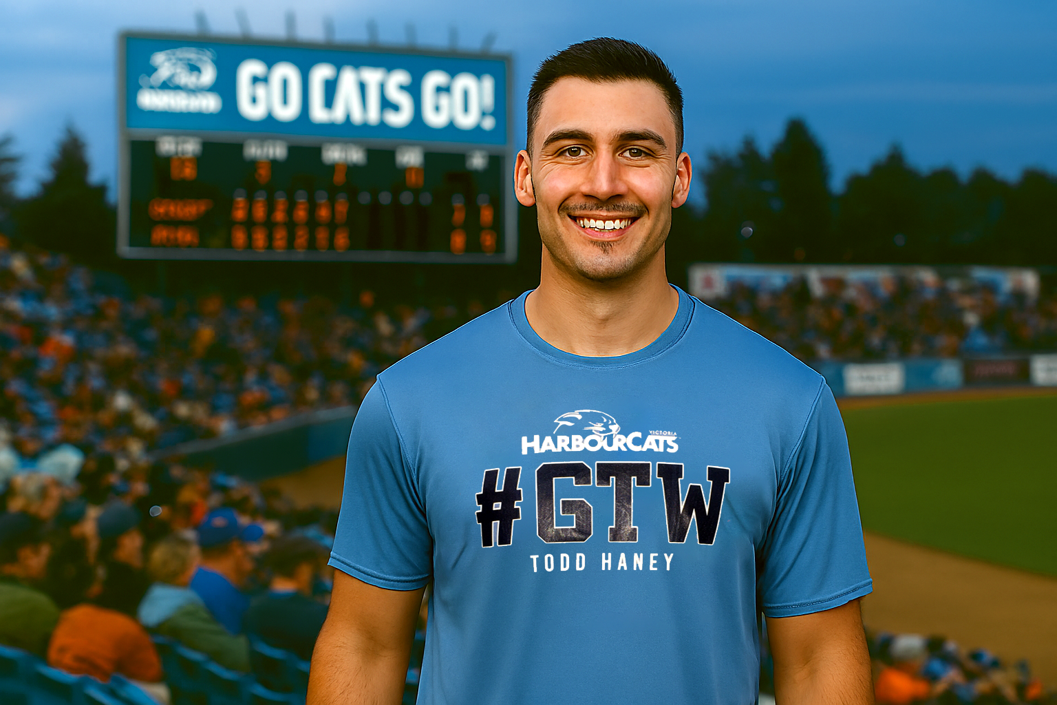 Victoria HarbourCats #GTW Baby Blue Dri-Fit T-Shirt
