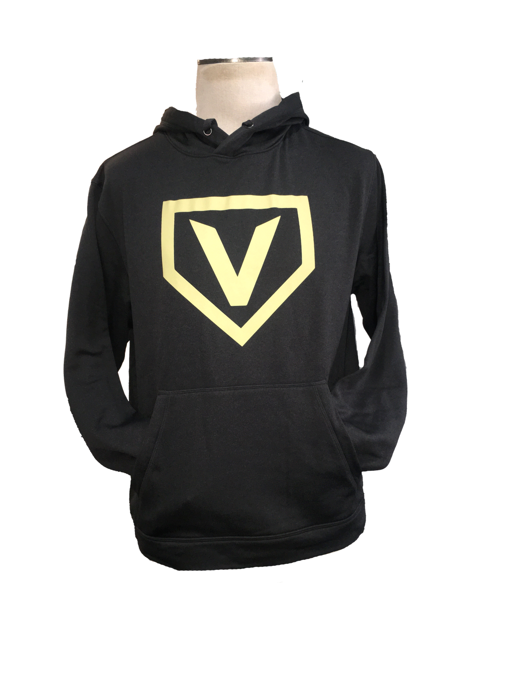 Victoria Golden Tide Player Gear Hoodie - Charcoal with Gold "V" Logo