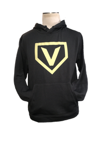 Victoria Golden Tide Player Gear Hoodie - Charcoal with Gold "V" Logo