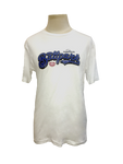 Victoria HarbourCats BALLPARK BLONDE Cotton T-Shirt - WHITE