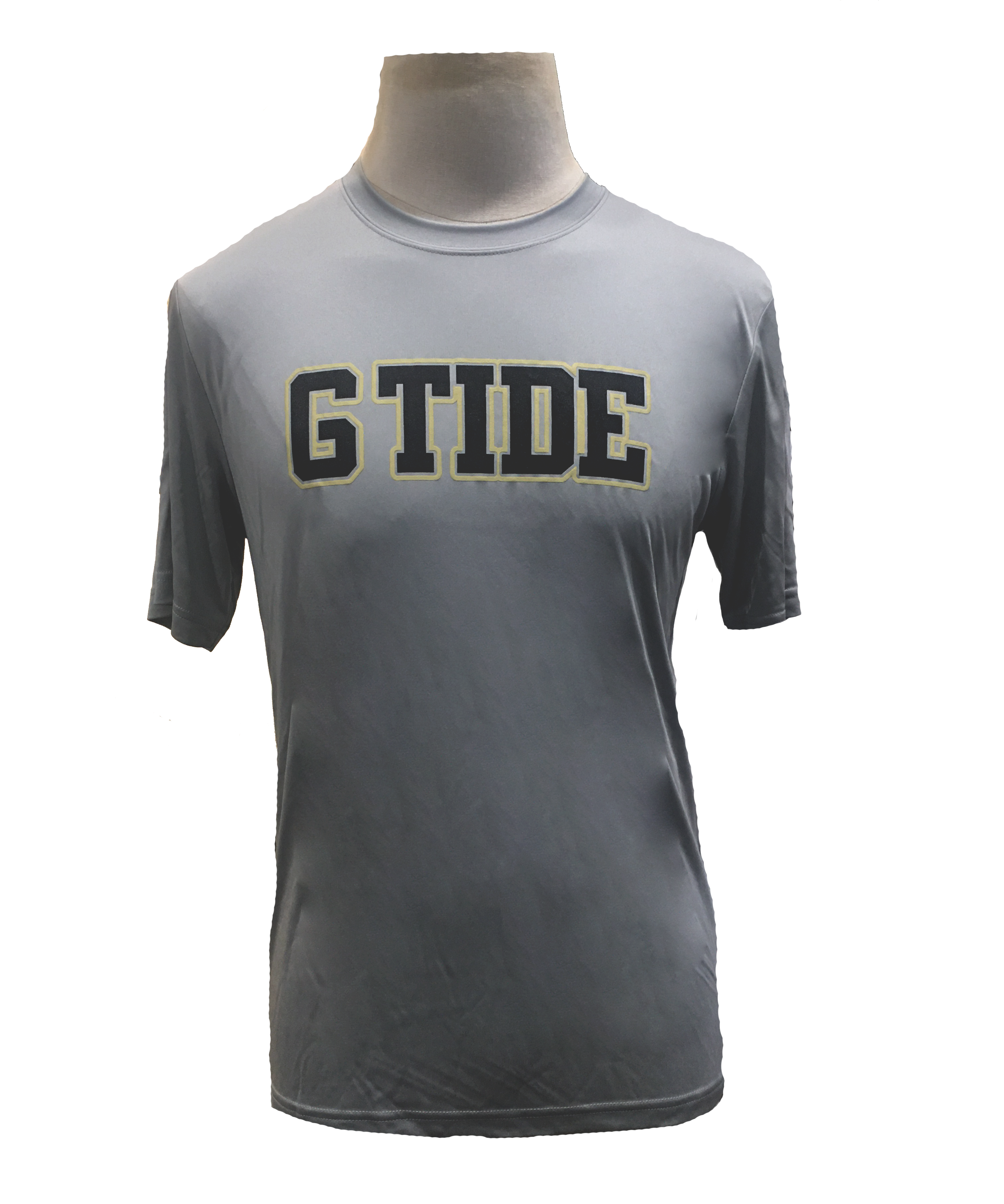 Victoria Golden Tide Player's Gear Light Gray Unisex DRI-FIT T-Shirt - GTIDE logo