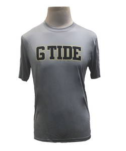 Victoria Golden Tide Player's Gear Light Gray Unisex DRI-FIT T-Shirt - GTIDE logo