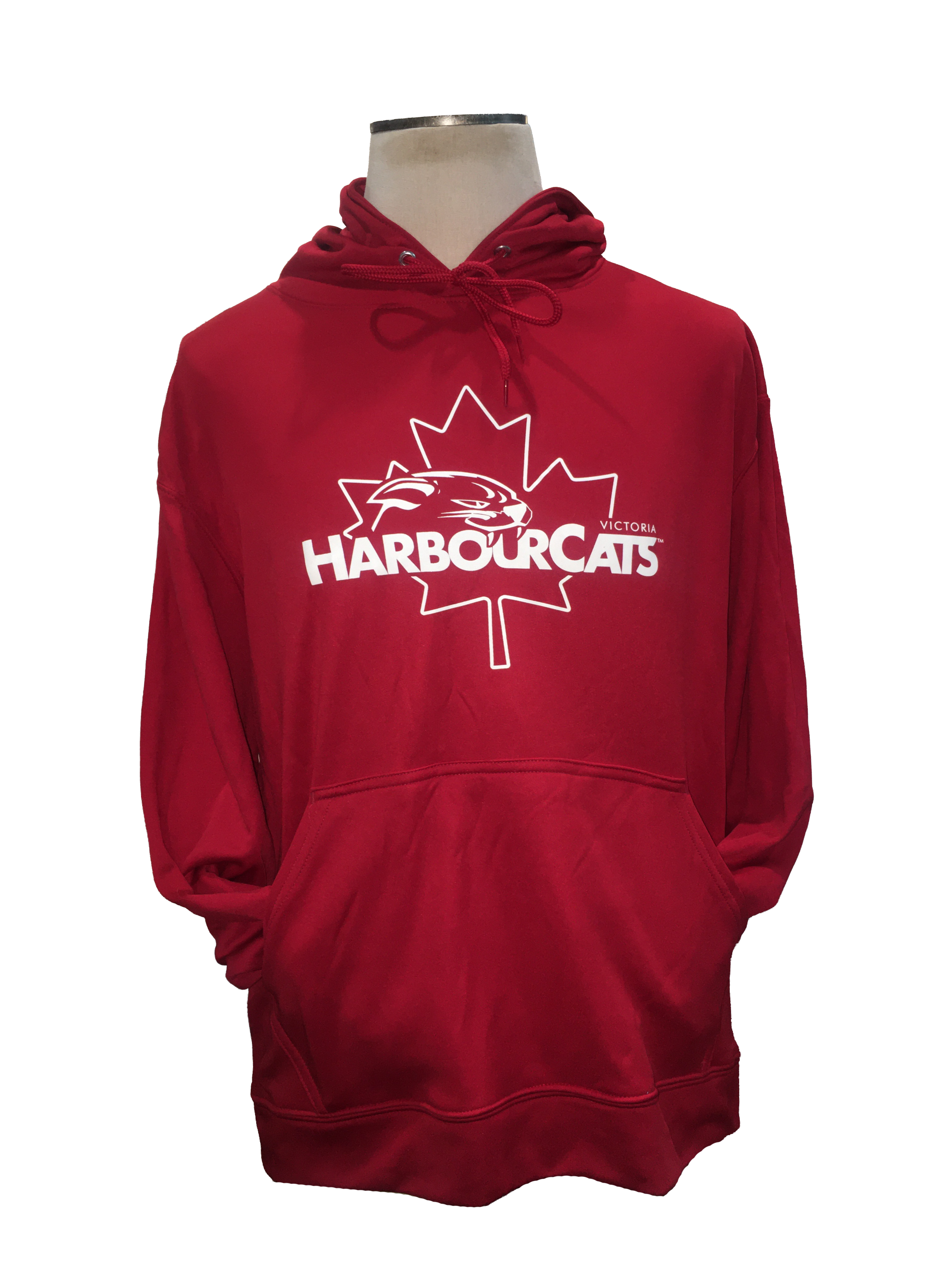 NEW FOR 2025! Victoria HarbourCats RED Hoodie