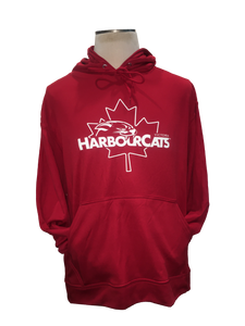 NEW FOR 2025! Victoria HarbourCats RED Hoodie