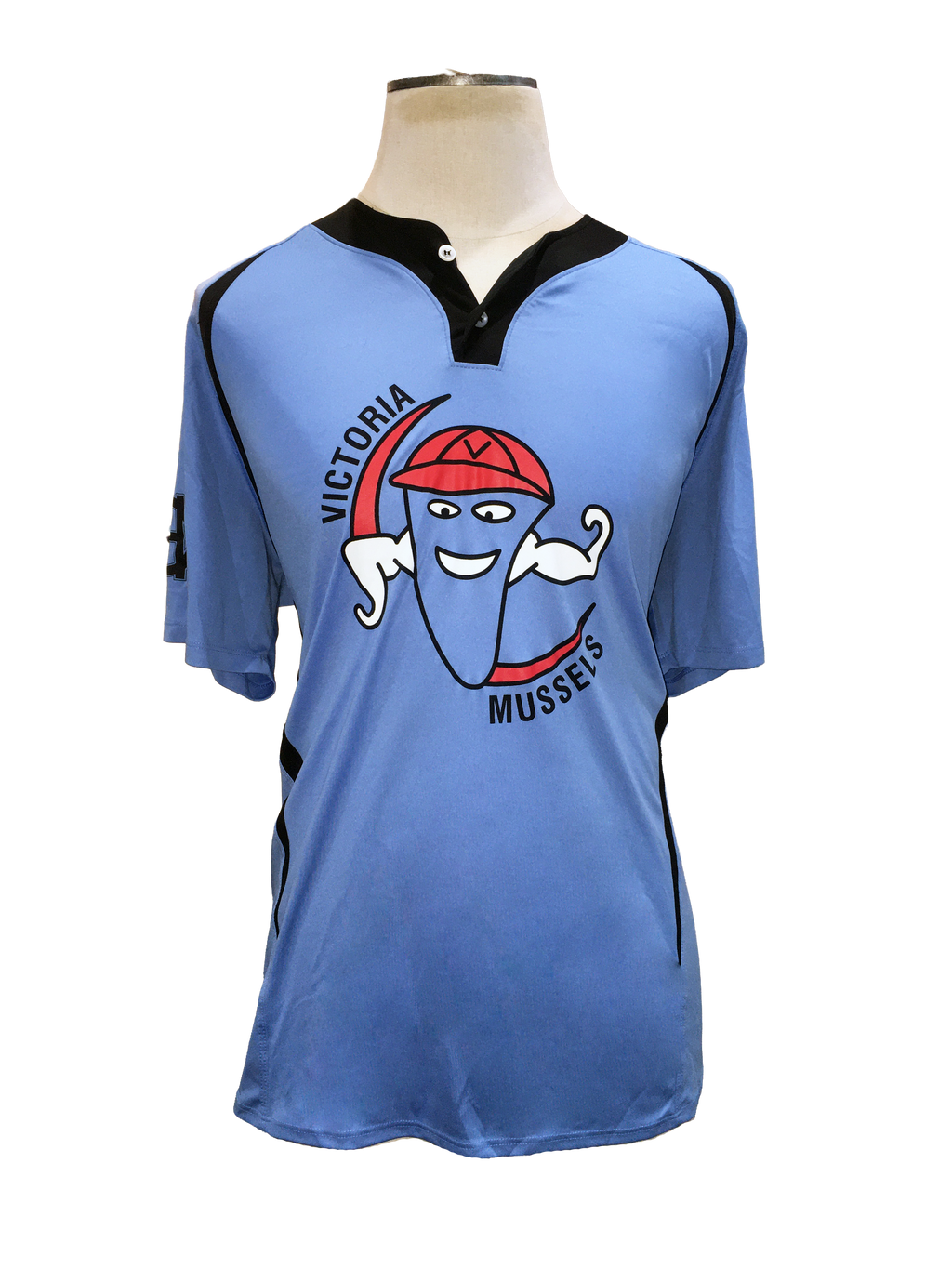 Victoria HarbourCats GAME WORN, 2018 Special Edition VICTORIA MUSSELS Jersey