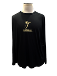Victoria Golden Tide Black Unisex DRI-FIT Warm-Up T-Shirt - Long and Short Sleeve