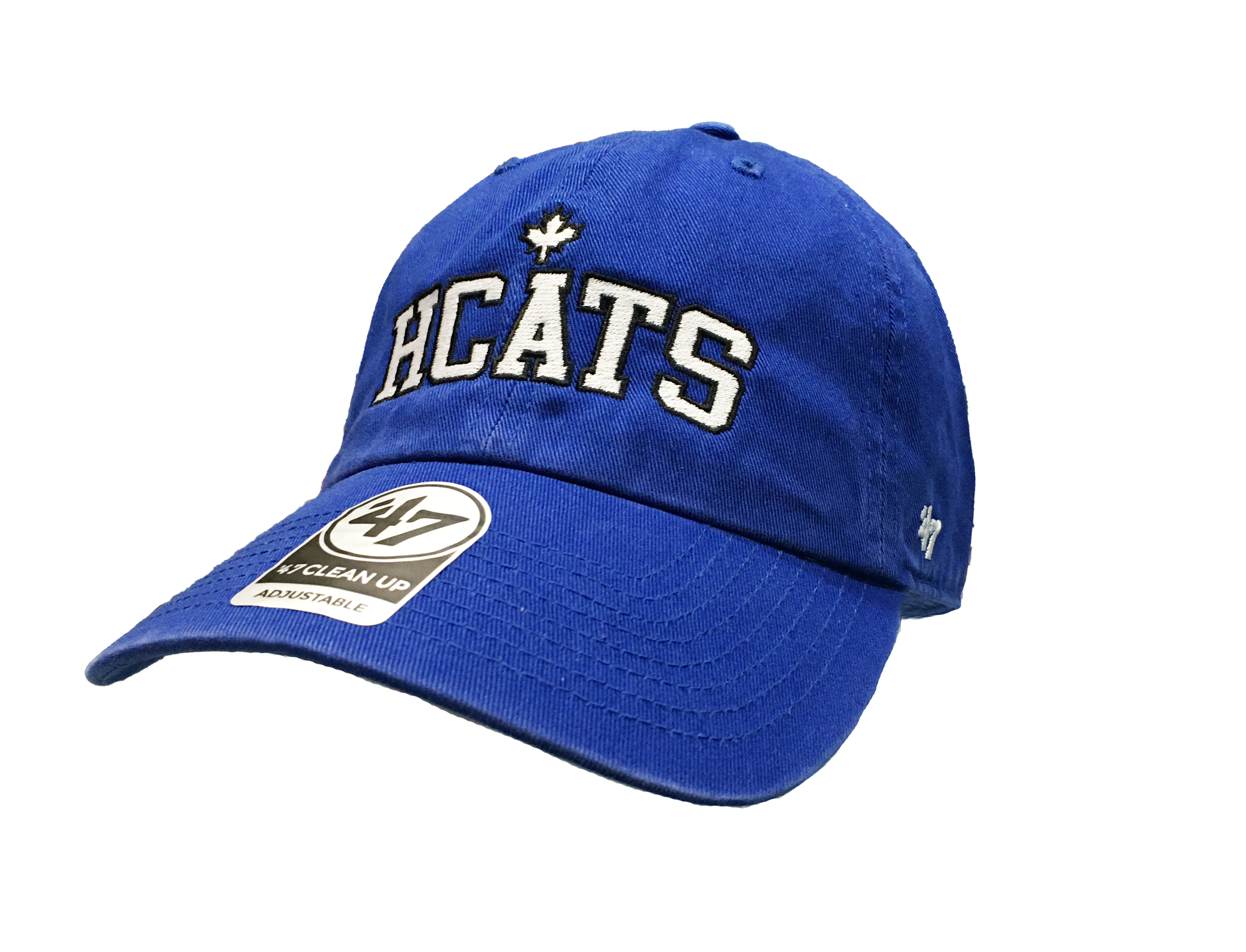 NEW FOR 2024! -  Royal Blue HCATS '47 CLEAN UP Adjustable Ball Cap