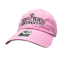 NEW FOR 2024! - Women's Pink HCATS '47 CLEAN UP Adjustable Ball Cap