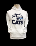 Limited Edition White "VCat" HarbourCats Hoodie - Youth and Adult Sizes