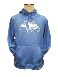 Victoria HarbourCats Sky Blue Hoodie - VCat logo