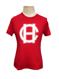 Women's RED "HC" Victoria HarbourCats Cotton T-Shirt