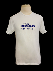 Victoria HarbourCats Cotton T-Shirt - WHITE HarbourCats