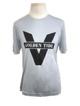 Victoria Golden Tide Player's Gear Light Gray Unisex DRI-FIT T-Shirt - Black V logo