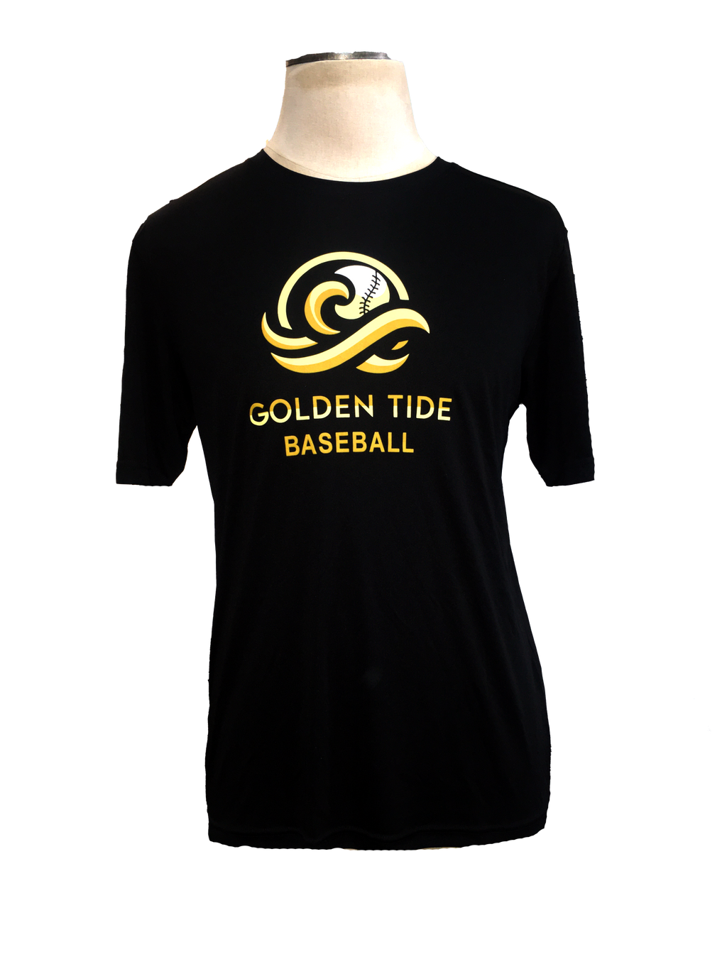 Victoria Golden Tide Player's Gear Black Unisex DRI-FIT T-Shirt - Wave Logo