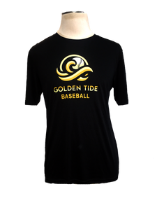 Victoria Golden Tide Player's Gear Black Unisex DRI-FIT T-Shirt - Wave Logo