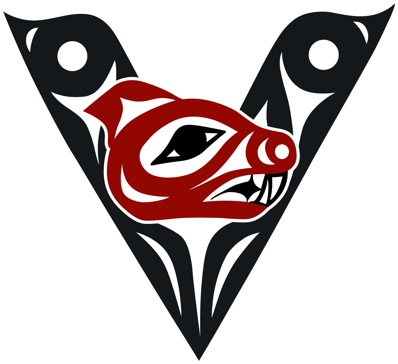 Victoria HarbourCats FIRST NATIONS Design Cotton T-Shirt - WHITE