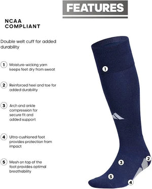 Victoria HarbourCats Players Gear Adidas Utility Socks - Navy Blue