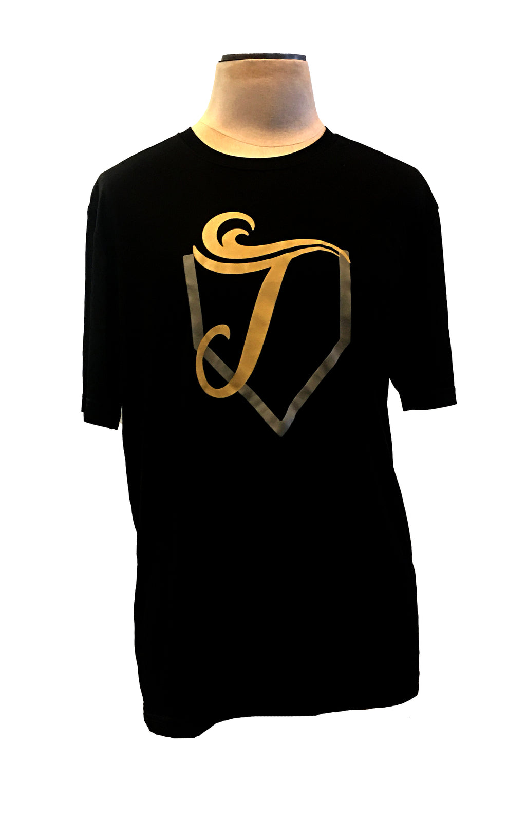 Victoria Golden Tide Black Home Plate "T" Unisex DRI-FIT T-Shirt
