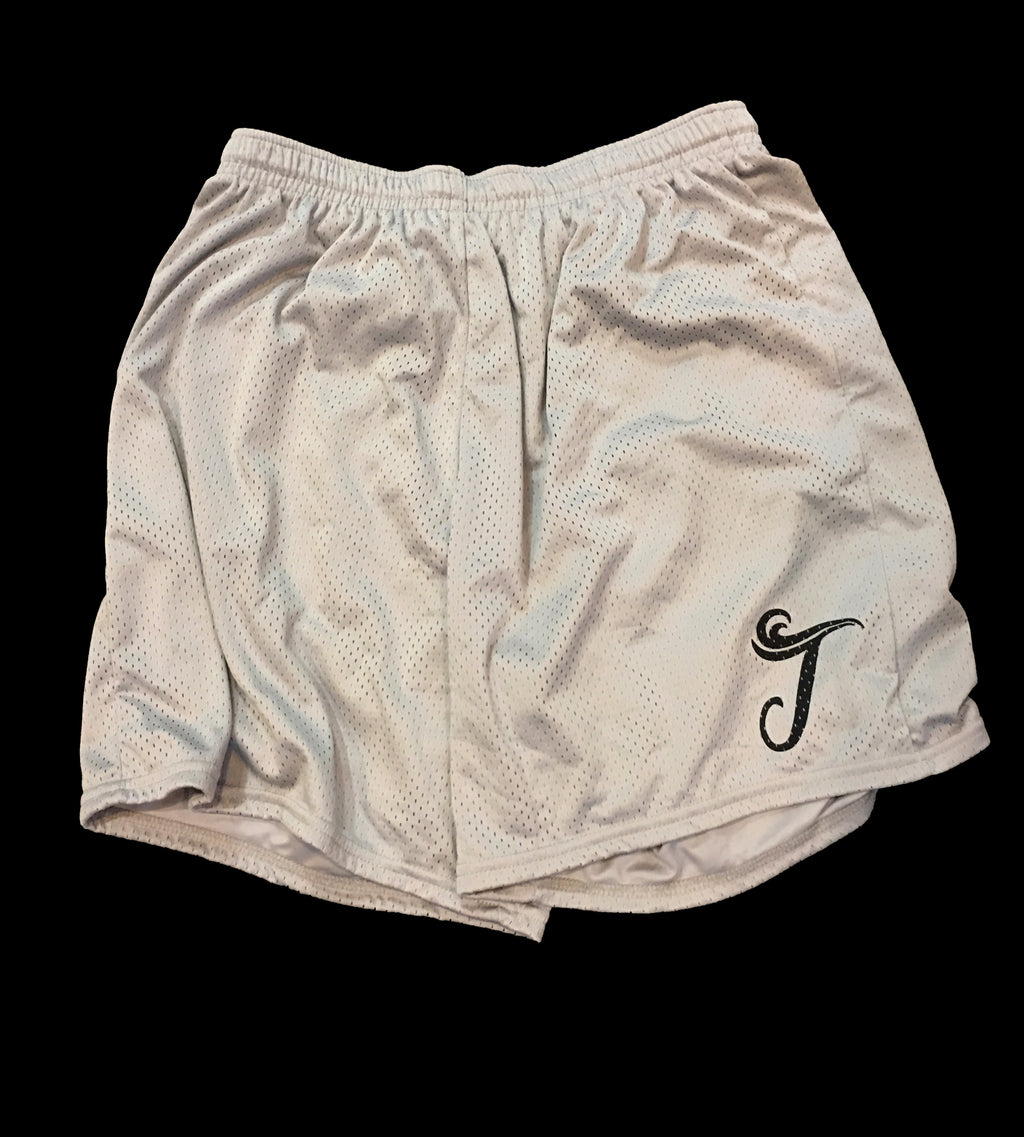 Victoria Golden Tide Player Shorts - Light Gray